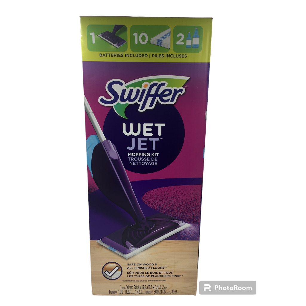 Swiffer WetJet Mopping Kit / Mopping Pads / Cleaning Solutions Shopee