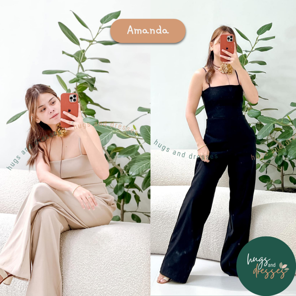 Self tie sales jumpsuit