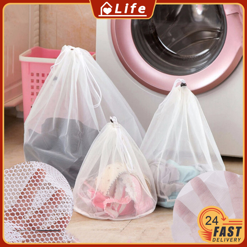 Laundry bag household draw rope thickening and increase the washing bag ...