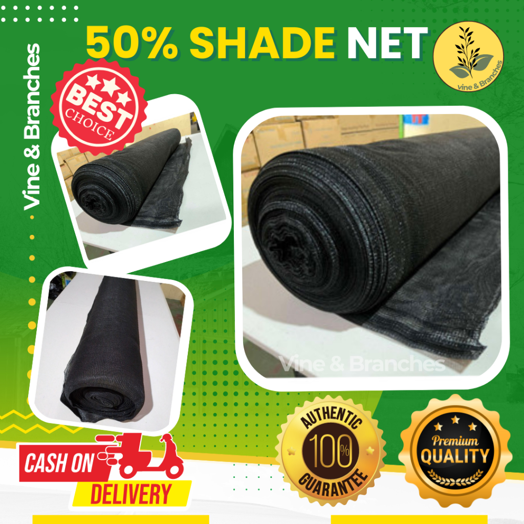 50% Black Shade 3M WIDTH Net Insect Net Anti-UV Sunshade Net Sunscreen ...