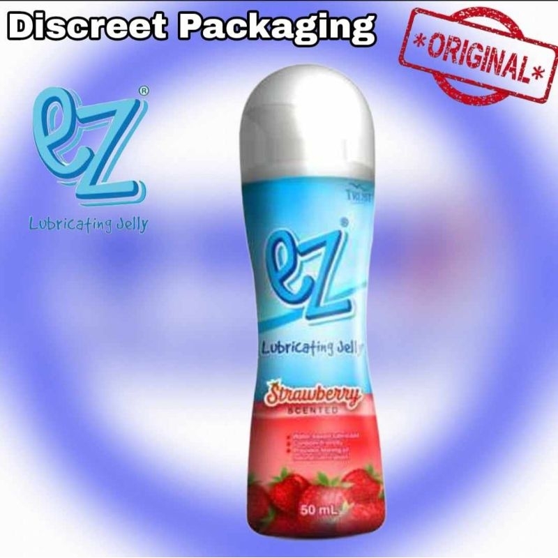 EZ STRAWBERRY LUBRICATING JELLY 50grams (DISCREET) Shopee Philippines