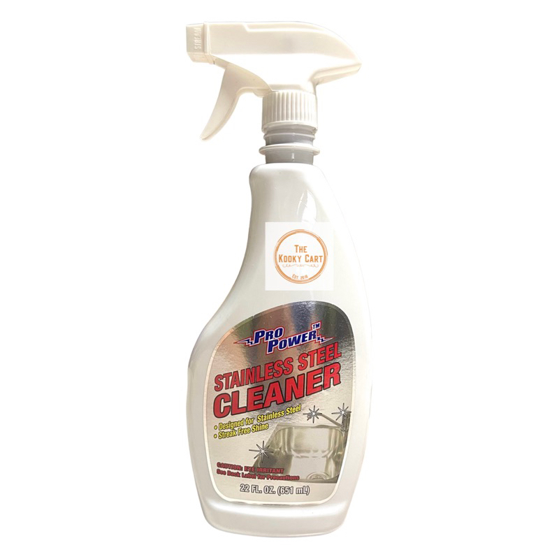 Pro Power Stainless Steel Cleaner Spray (Made in USA) | Shopee Philippines