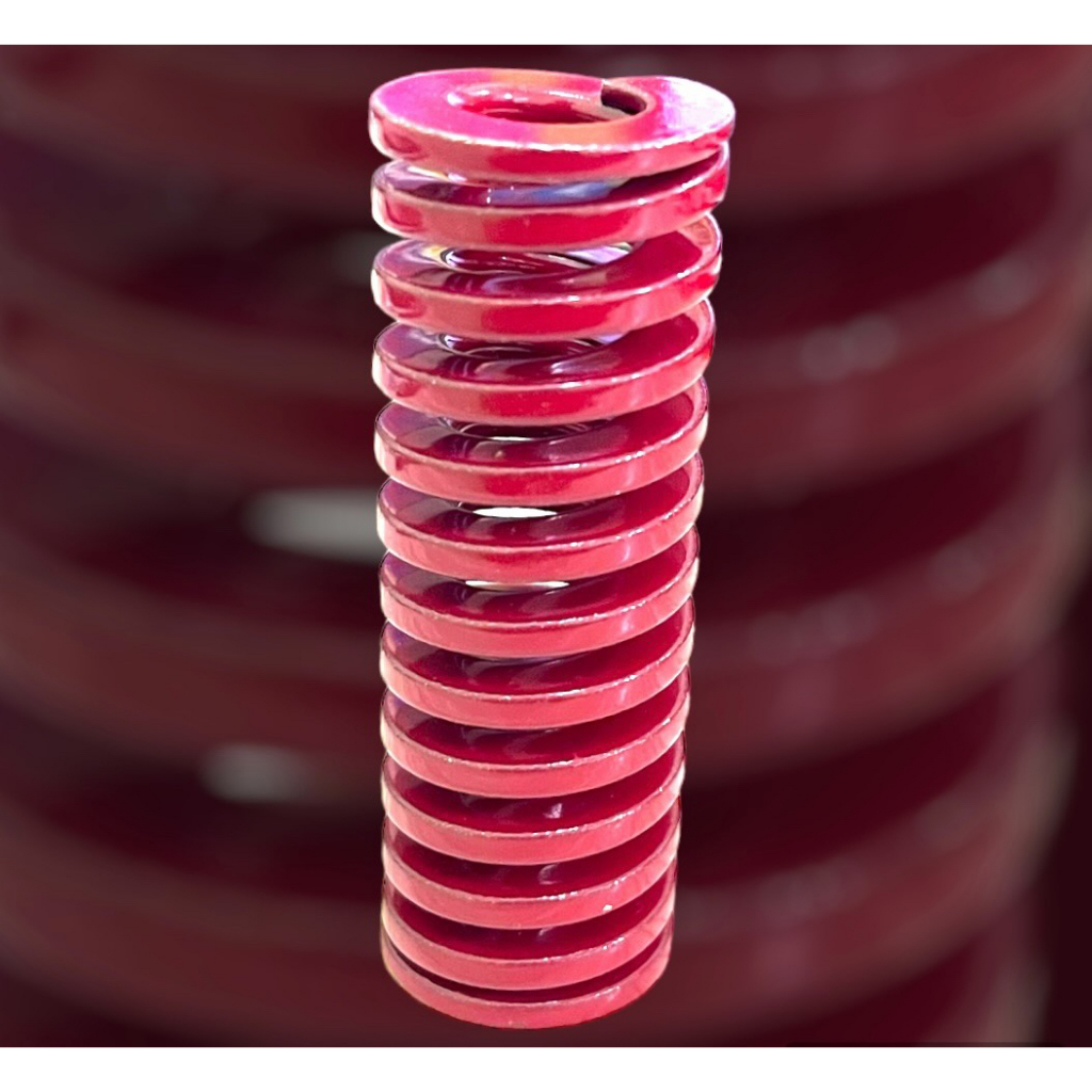 Spiral metal presses compression spring TM RED 25x70mm | Shopee Philippines