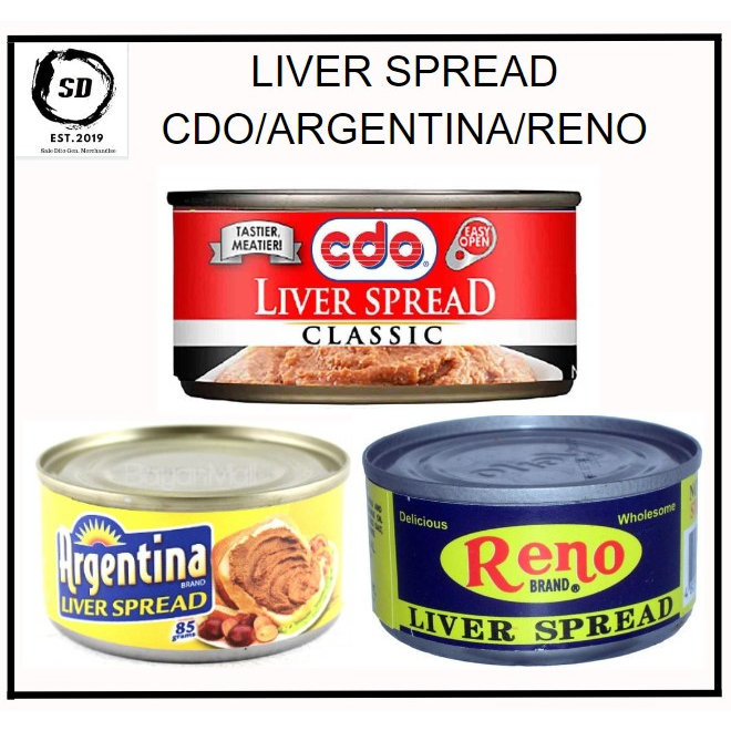 Liver Spread/Argentina/CDO/Reno/Original/No dent/Long expiry/Breakfast ...