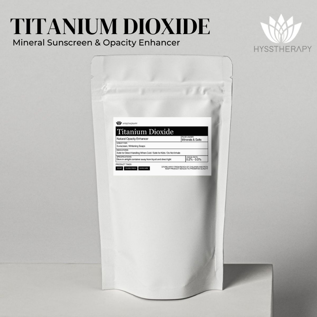 1kg Titanium Dioxide Natural Reef Safe Sunscreens Lush Shampoo Bar Soap