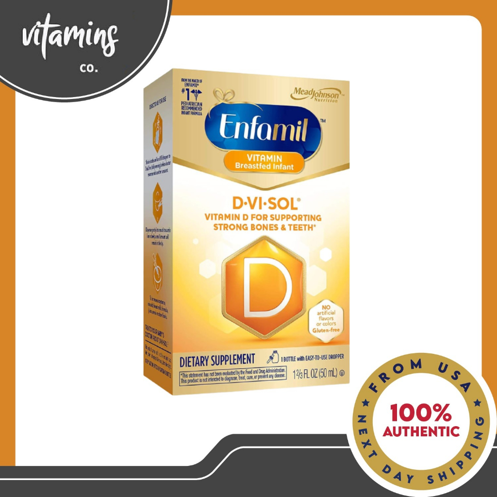 Enfamil Vitamin D Supplement Drops for Breastfed Infants 012 months
