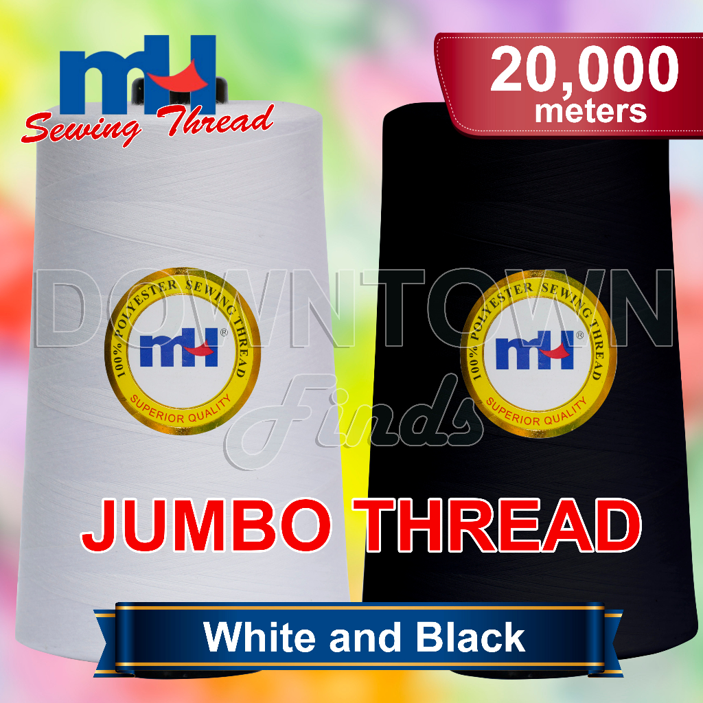 MH 20,000m Sewing Thread (tkt120) Sinulid MH20000 Jumbo Thread | Shopee ...