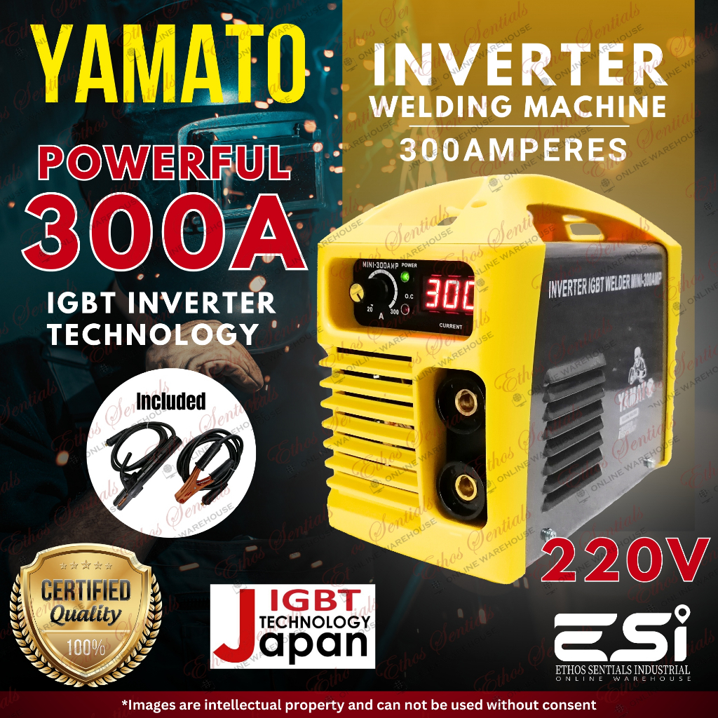 YAMATO Welding Machine 300A 200A Japan Arc Welder Inverter High