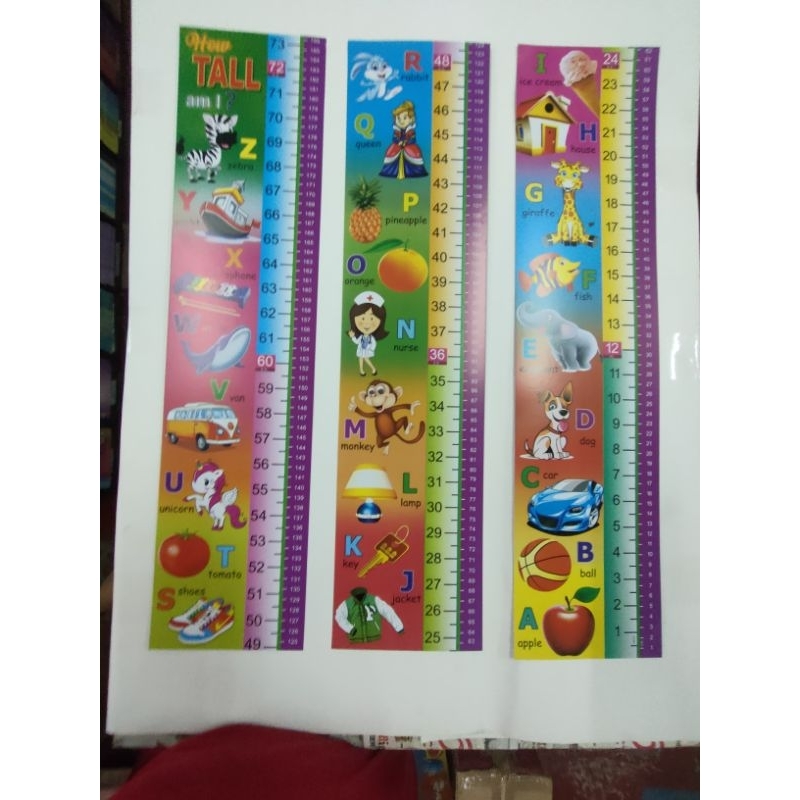 HEIGHT CHART/ HOW TALL I AM | Shopee Philippines