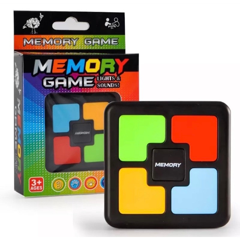 JLT Square colorful memory hand held game | Shopee Philippines