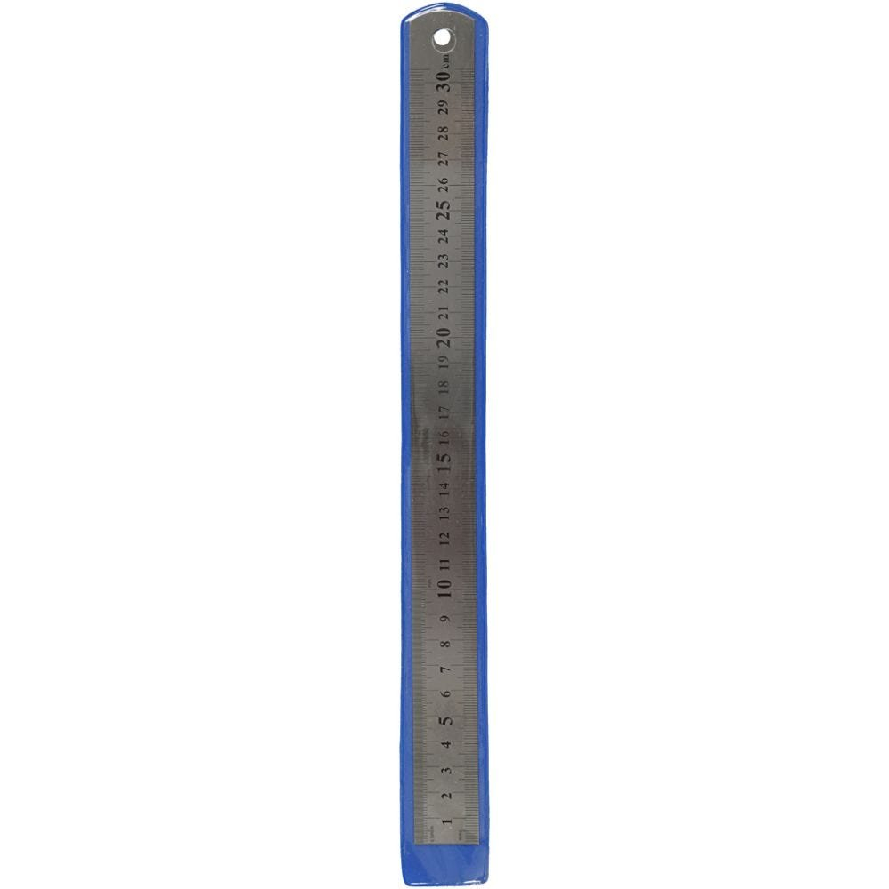 Metal ruler stainless steel ruler drawing measuring tool 12