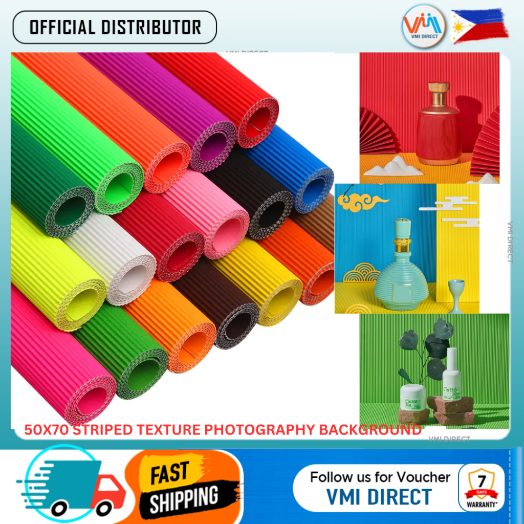 Background Striped Texture 50X70CM Striped Texture Photography