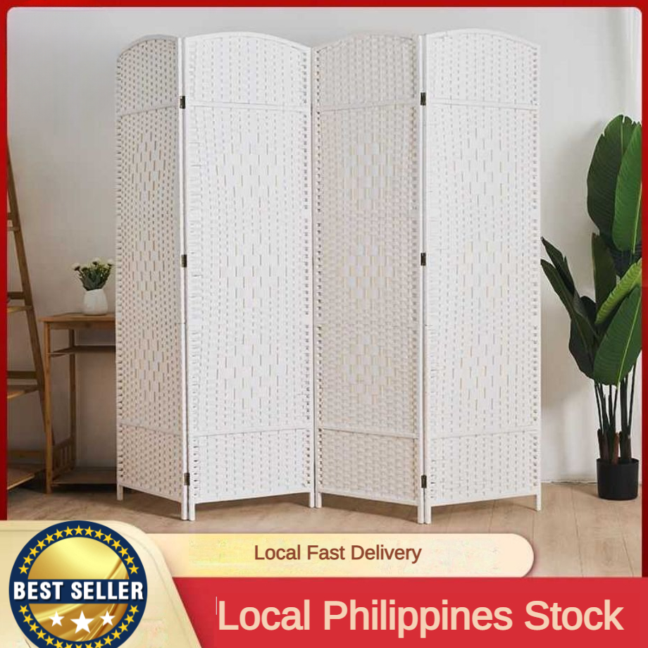 Room Partition Screen Divider【Local Pilipinas Stock】Straw Hand-folded ...