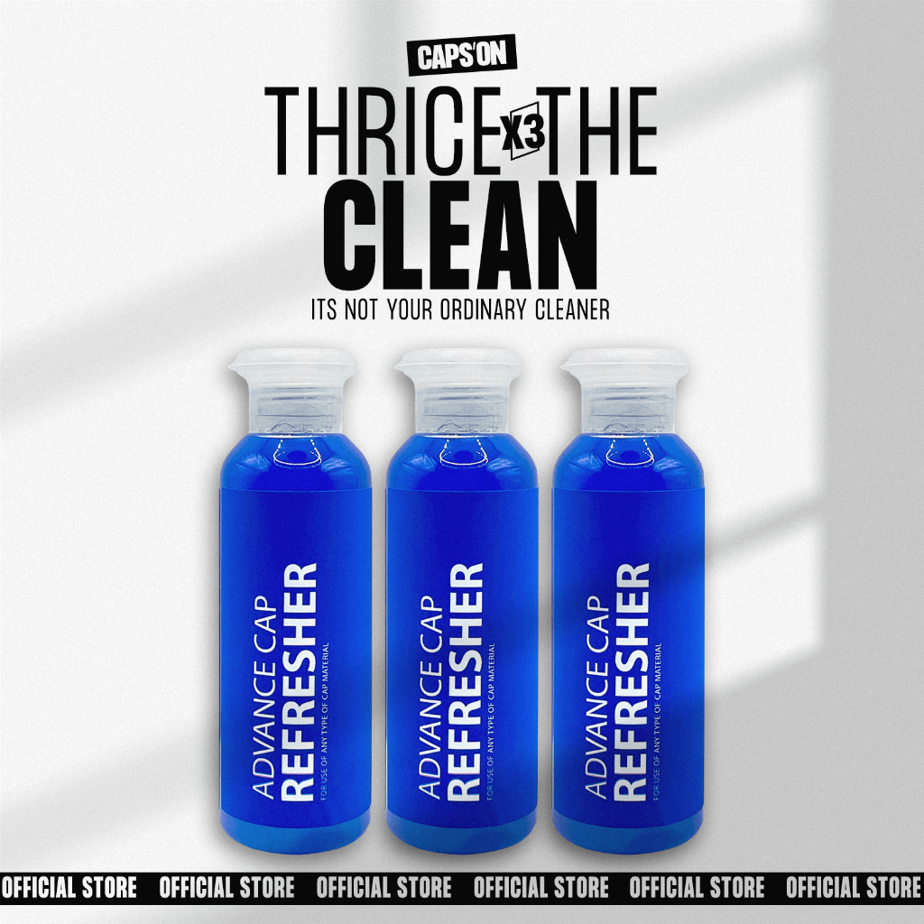 Capson High Quality Advance Cap Cleaner 3 pcs | Shopee Philippines