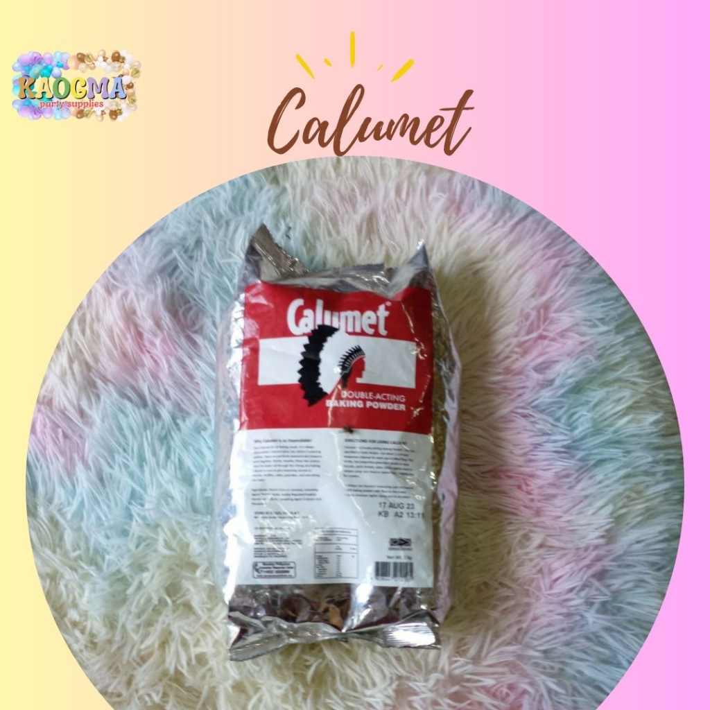 Calumet Double Acting Baking Powder 1kg pack | Shopee Philippines