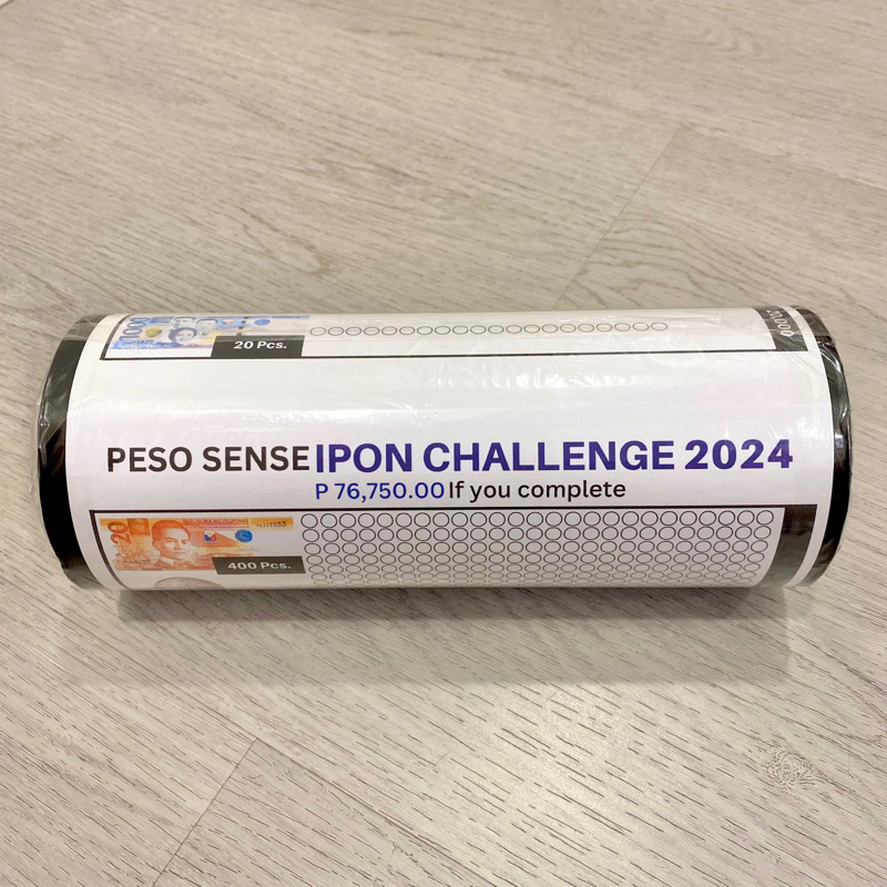 New 2024 Peso Sense Ipon Challenge & 1 Bill Alkansya 9 Inches Shopee
