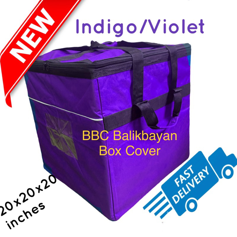 Heavy Duty Balikbayan Box Cover Violet 20x20x20 Fast Shipping | Shopee ...