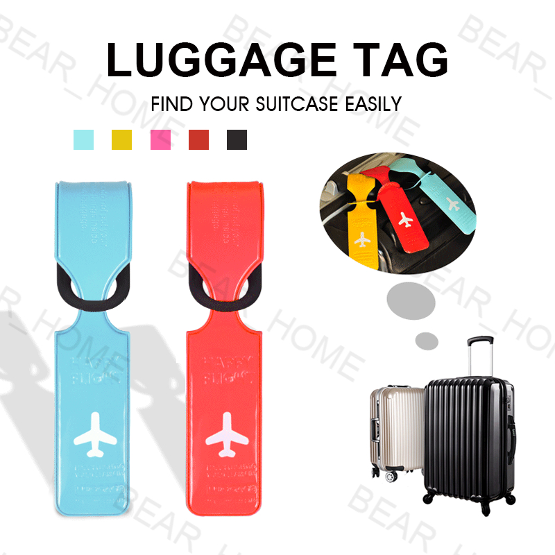 【On Hand】 Luggage Tag Suitcase Tags Airplane Travel Accessories ...