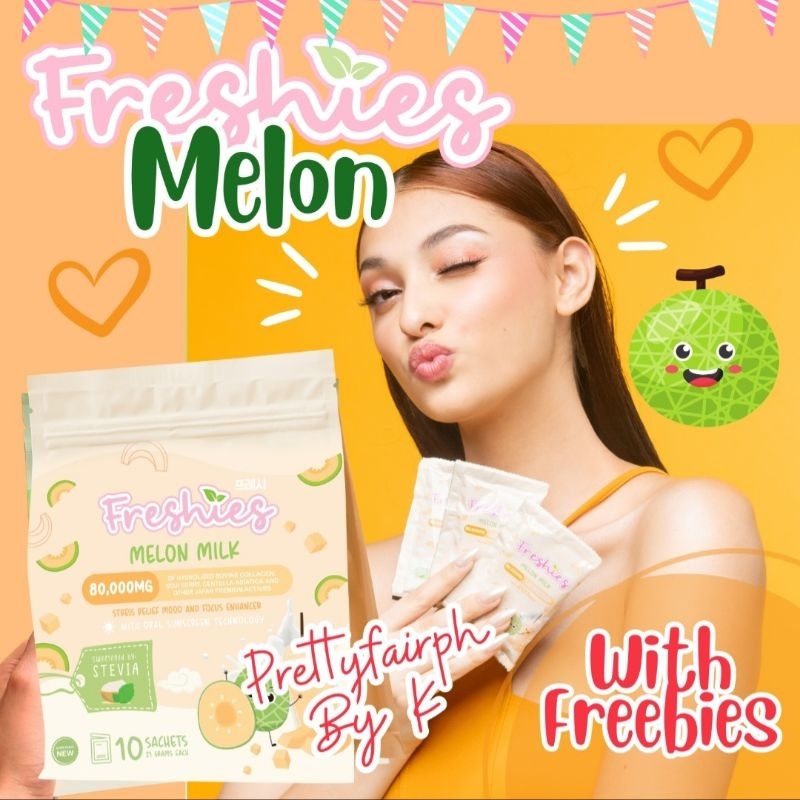 Freshies Melon Collagen for Stress Relief, Mood and Focus Enhancer ...