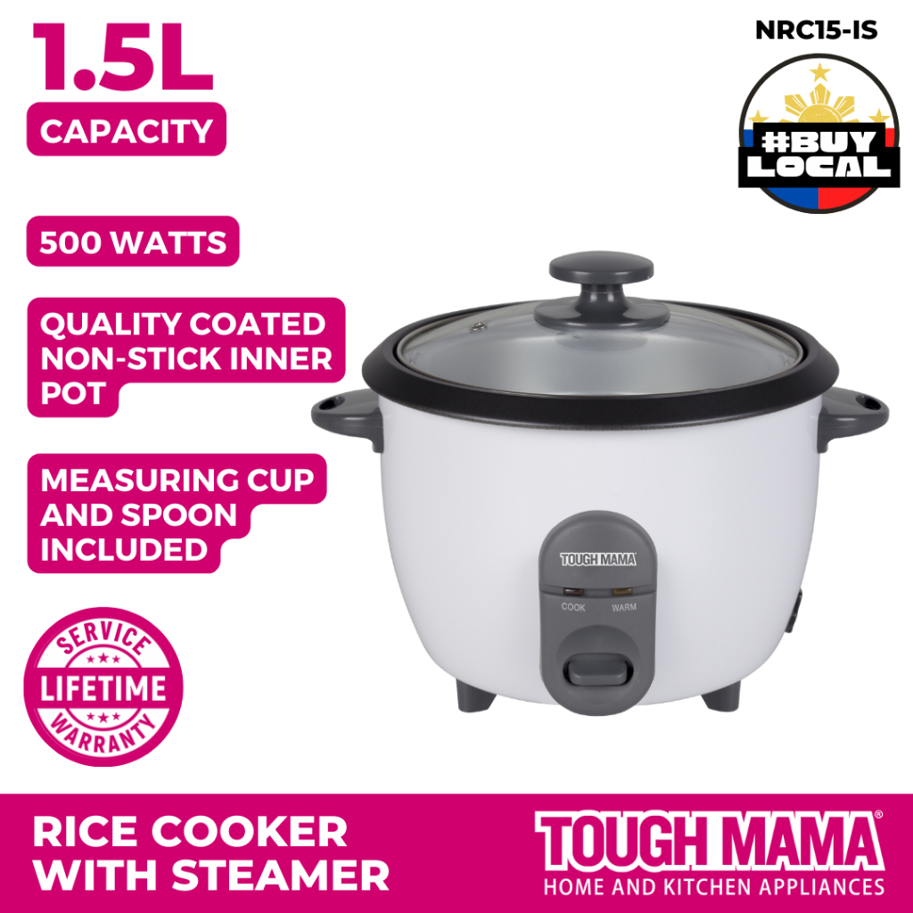 Astron URC-180 1.8L Drum Shape Rice Cooker (White) 10 cups 700W 6