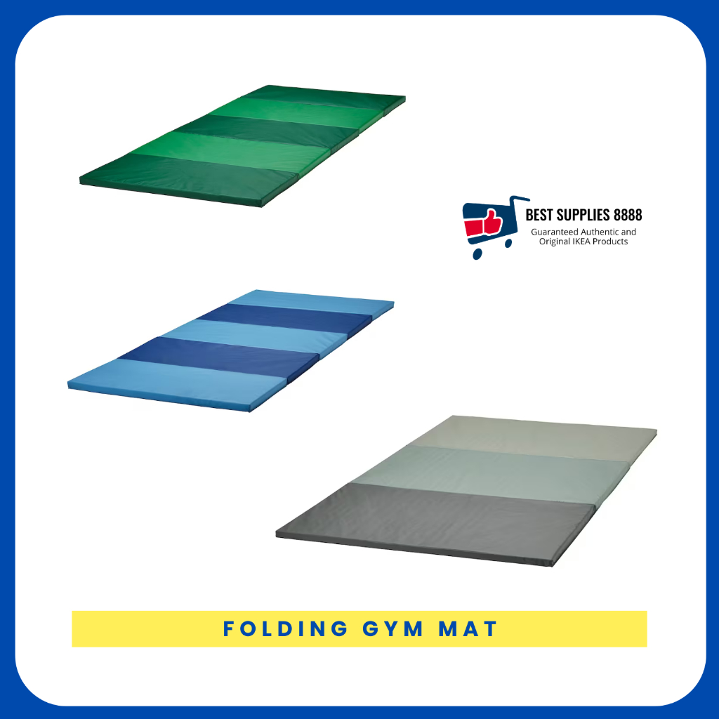 BestSupplies IKEA PASSBIT PLUFSIG gym, playroom folding play mat