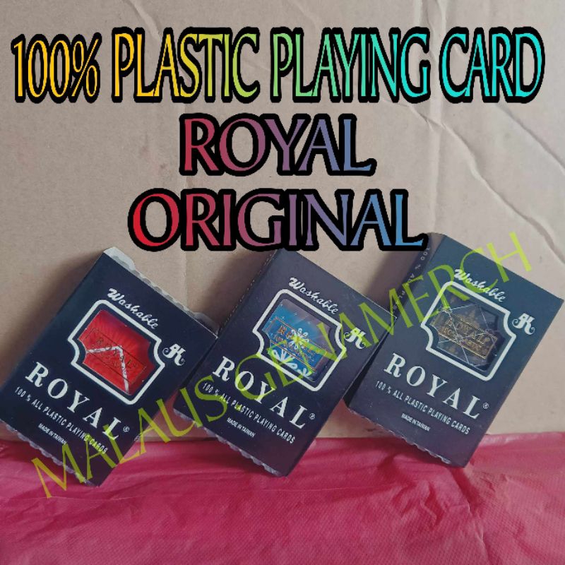 ROYAL ORIGINAL PLAYING CARDS SET FROM ACE TO KING WITH JOKER