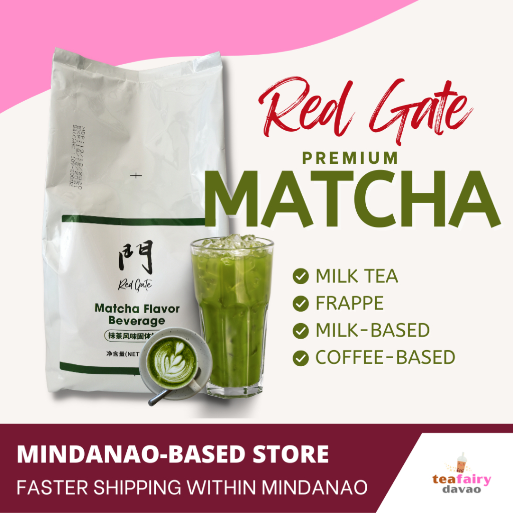 Red Gate Matcha Powder 1kg (Premium-Grade, Barista Blend) | Shopee ...