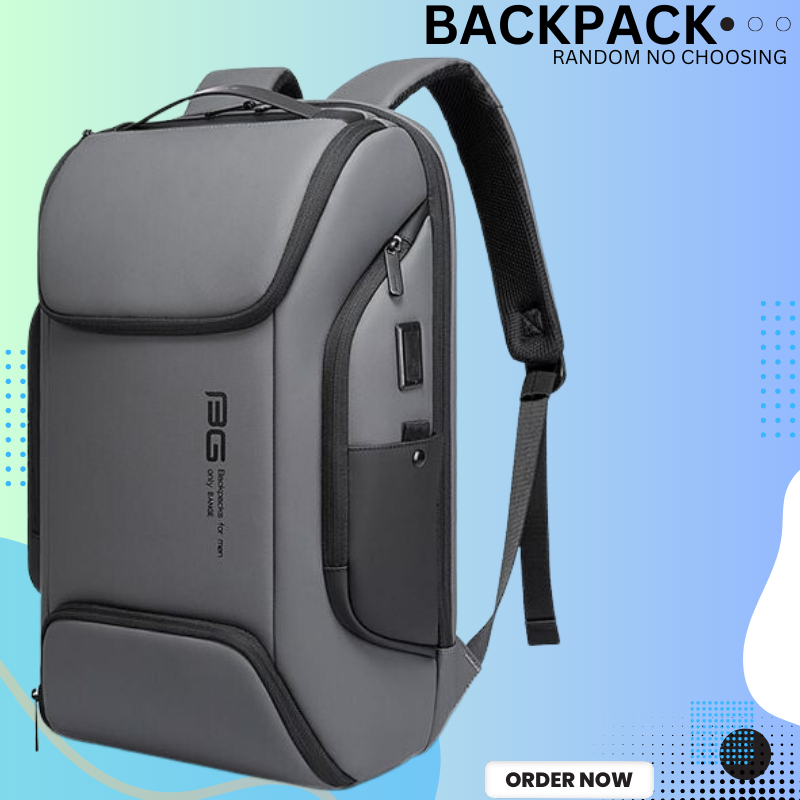 New Fashion Men's Backpack Men's Trendy Backpack, Multifunctional