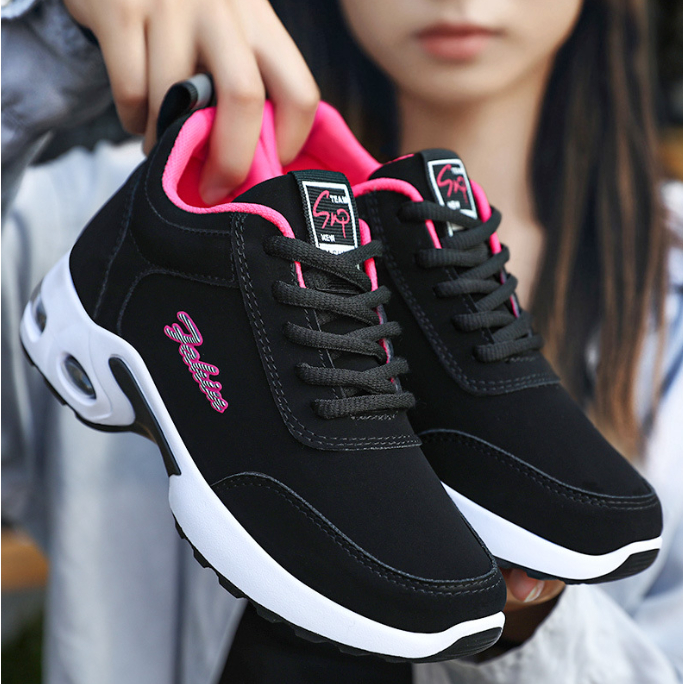 Space. Women s casual thick soled sneakers outdoor soft rubber shoes yoga breathable training B421 Shopee Philippines