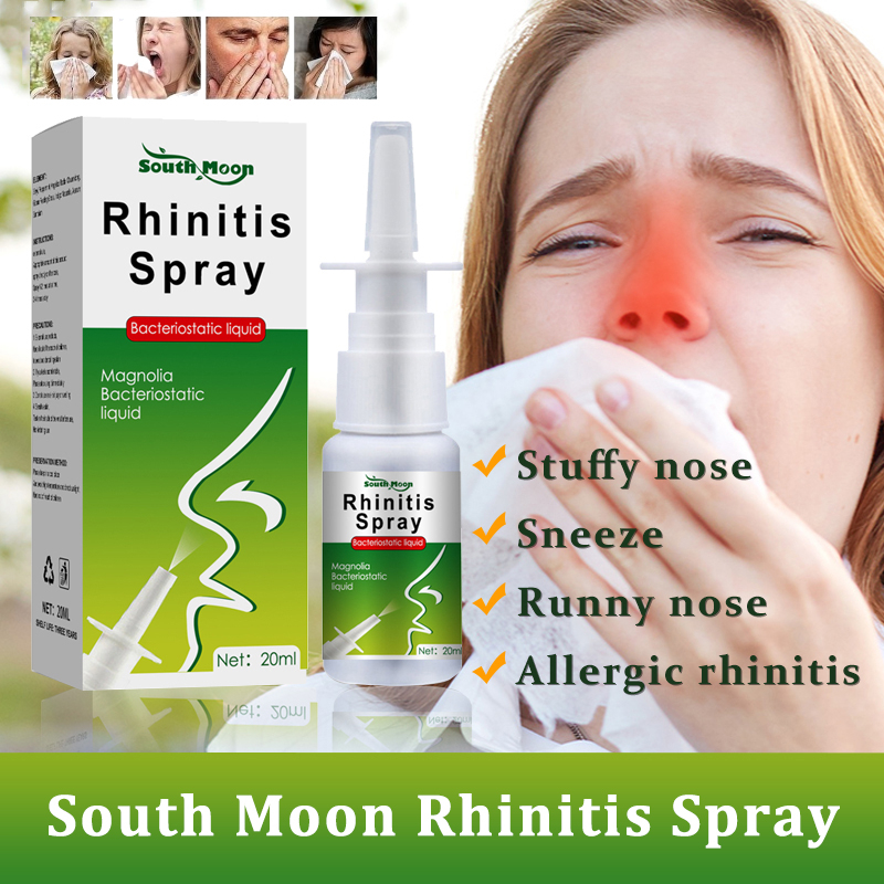 Rhinitis Spray Herbal Antibacterial Spray Rhinitis nasal spray Nasal ...