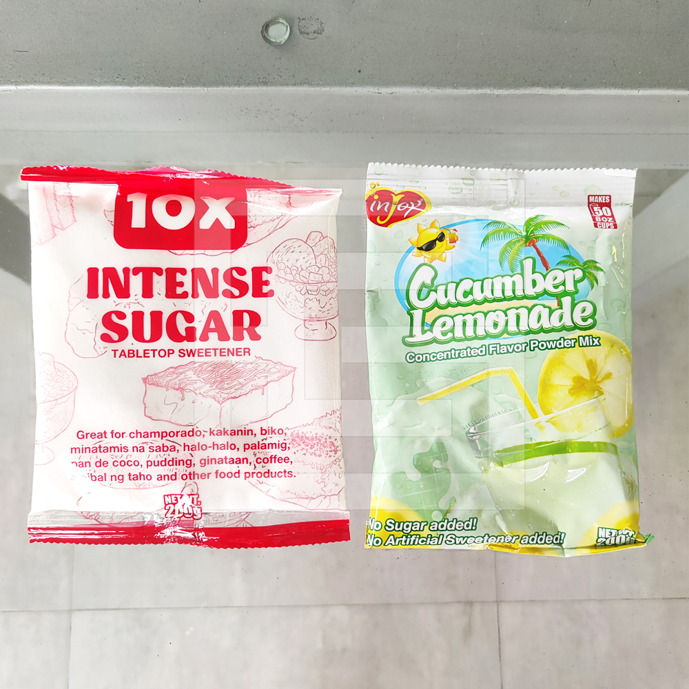 Injoy Cucumber Lemonade Unsweetened Powdered Drink 200g Bundled With 10x Intense Sugar Shopee 2340