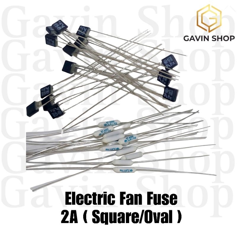 Electric Fan Fuse 2A (Square/Oval) Shopee Philippines