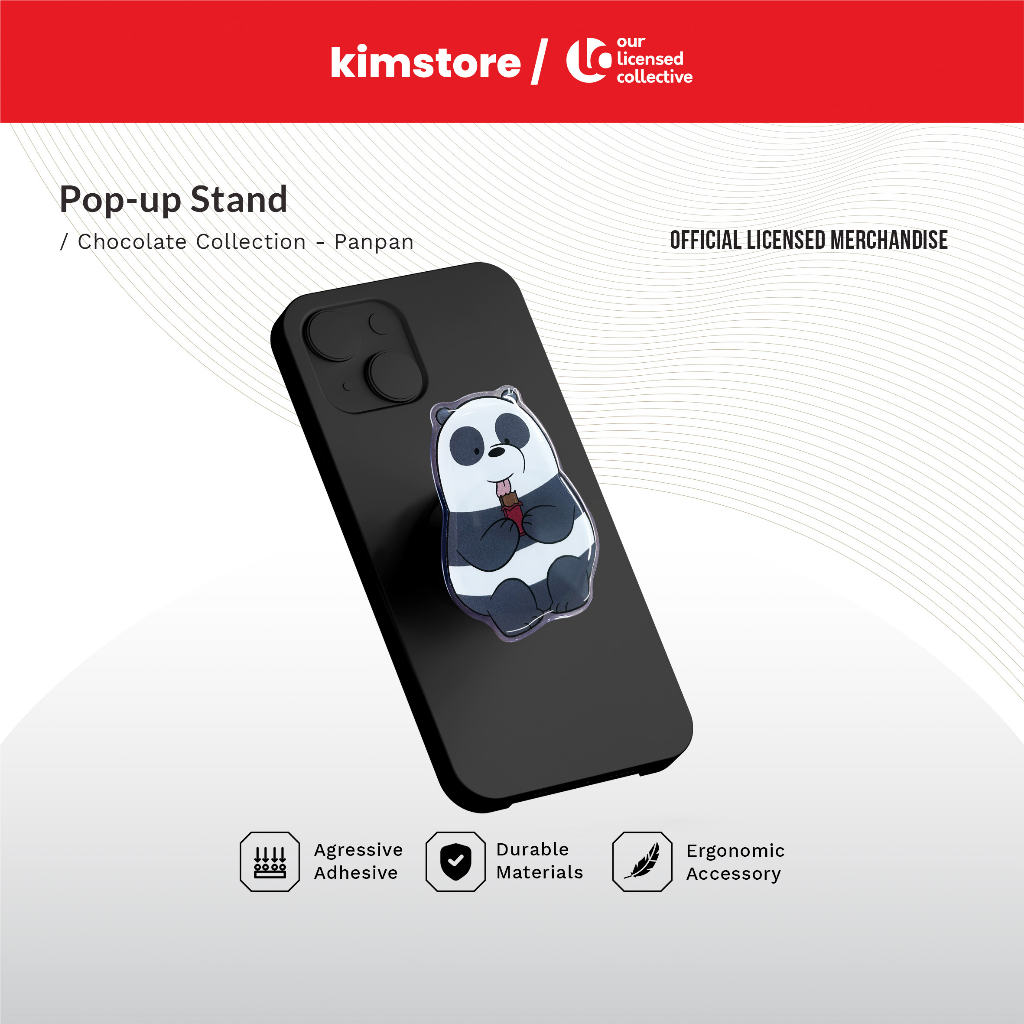 OLC The Ergonomist We Bare Bears Pop-up Stand Chocolate Collection ...