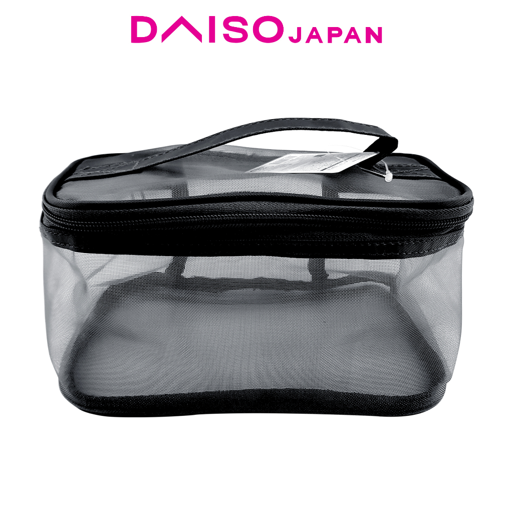 Daiso Mesh Cosmetics Pouch Shopee Philippines