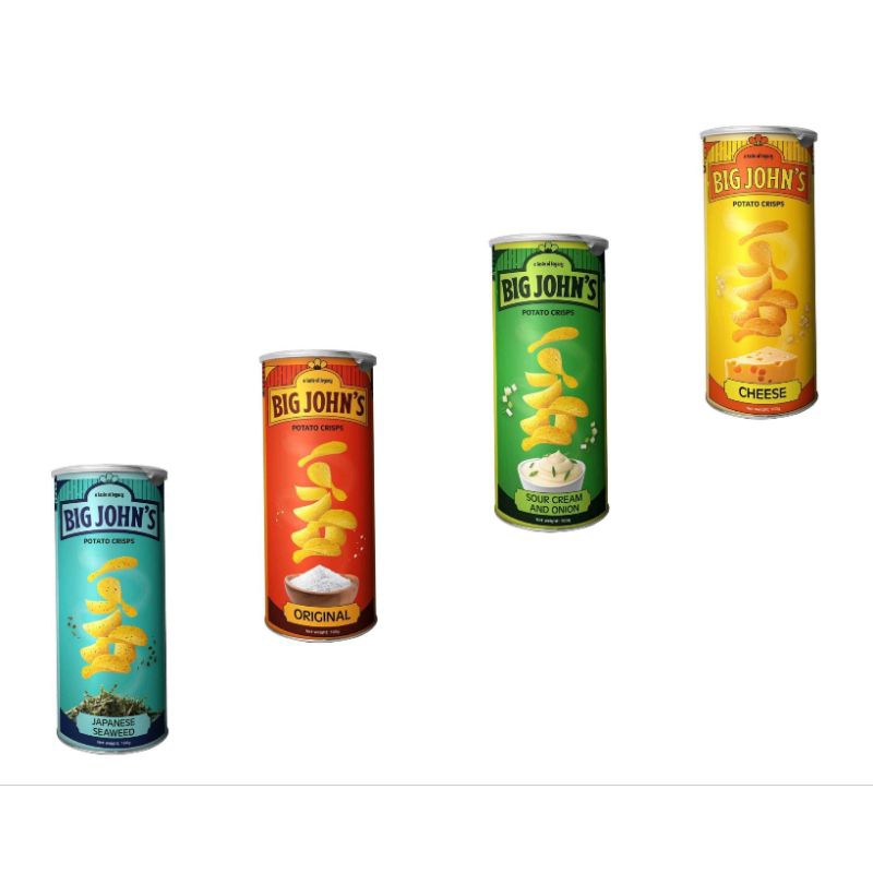 Big John's Potato Crisp 160g Shopee Philippines