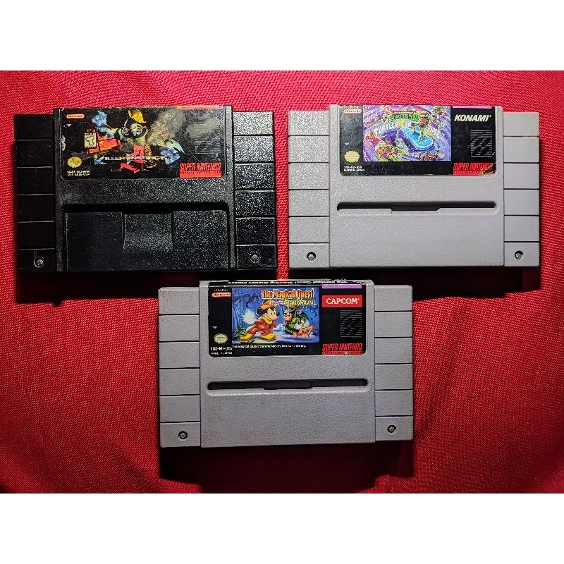 Super Nintendo SNES Games Vintage Shopee Philippines