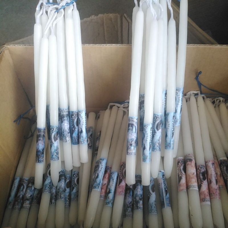 our lady of manaoag blessed candles Shopee Philippines