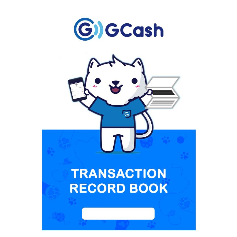 Gcash Transaction Record Book Notebook Tracker Refillable And Laminated Signage And G Cash 8731