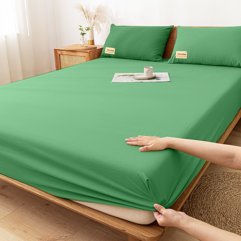 3 in 1 Bedsheet Set No Lukot Bedsheet Single/Queen/King Size Bed Sheet