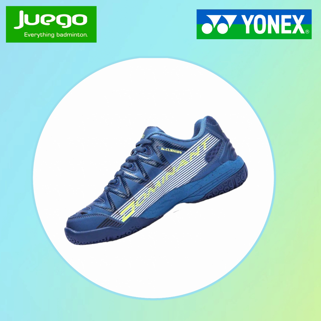 Yonex DOMINANT Badminton Shoes Matte Blue Silver | Shopee Philippines