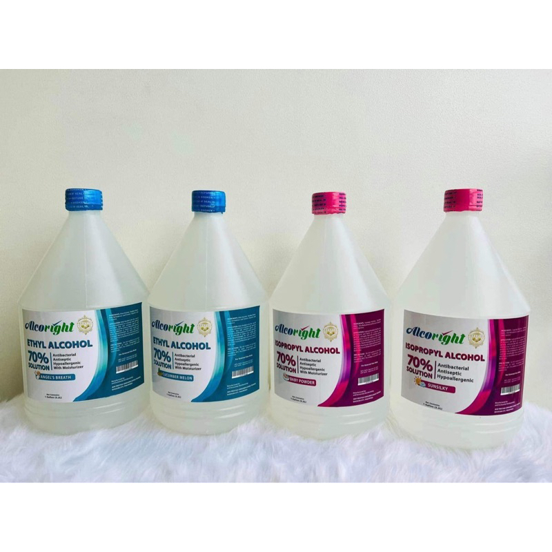 Alcoright Ethly and Iso 1 gal Shopee Philippines