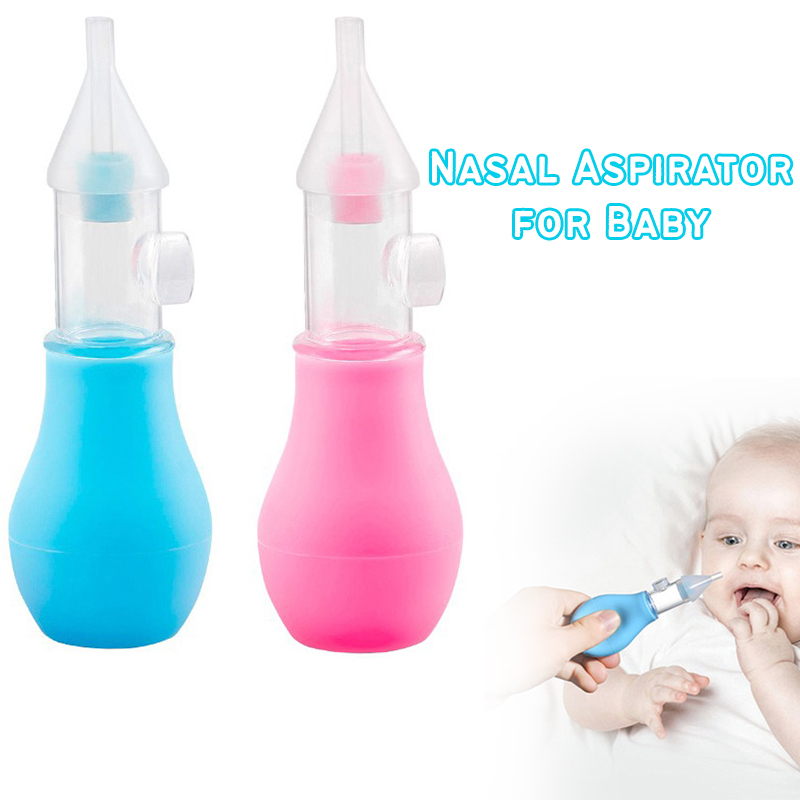 Nasal Aspirator Anti-refluent Infant Reusable Nasal Mucus Suction Baby ...