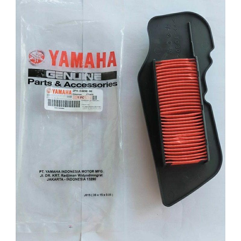 Yamaha air filter for mio I 125 (2PHE445000) Shopee Philippines