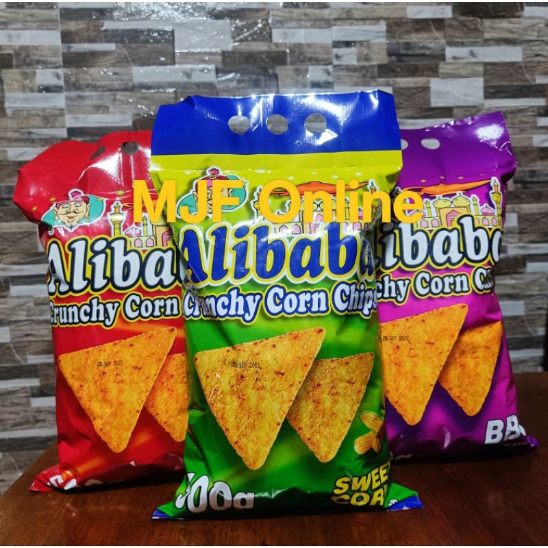 Alibaba Crunchy Corn Chips 500g. | Shopee Philippines