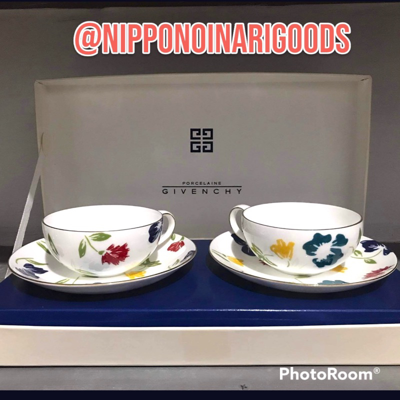 GIVENCHY TEA CUP PAIR W/BOX(rare) Shopee Philippines