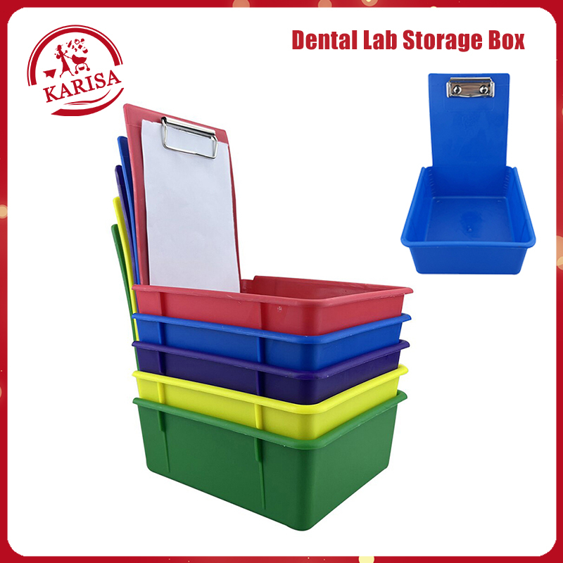 Dental Lab Storage Box Plastic Tray tool Storage Case for Dental