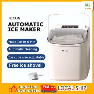 40kg Commercial Ice Maker Machine Square Ice Machines Countertop Portable  Ice Cube Maker Machine With Smoothie Function - Ice Machine - AliExpress