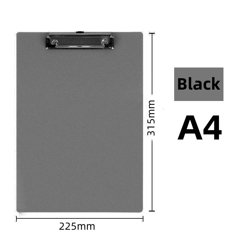 A4 Clip Board Hard Board Long Clip Pad File Paper Folder Writing Pad