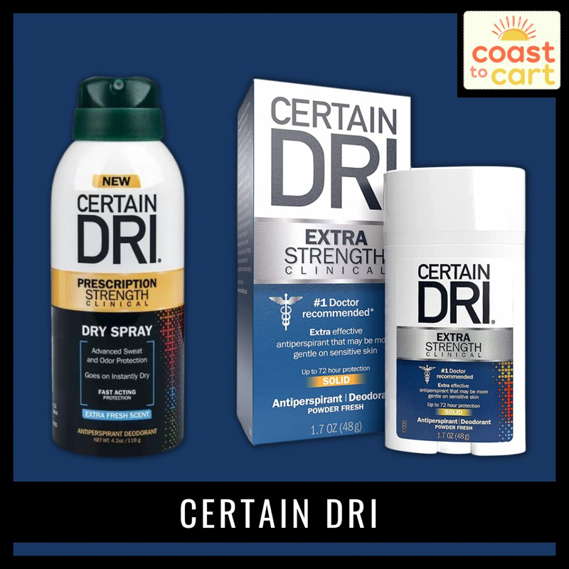Certain Dri Extra Strength Clinical Solid / Certain Dri Antiperspirant