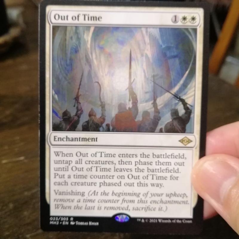 1 Out of Time MH2 modern horizons 2 MTG card magic commander EDH ...